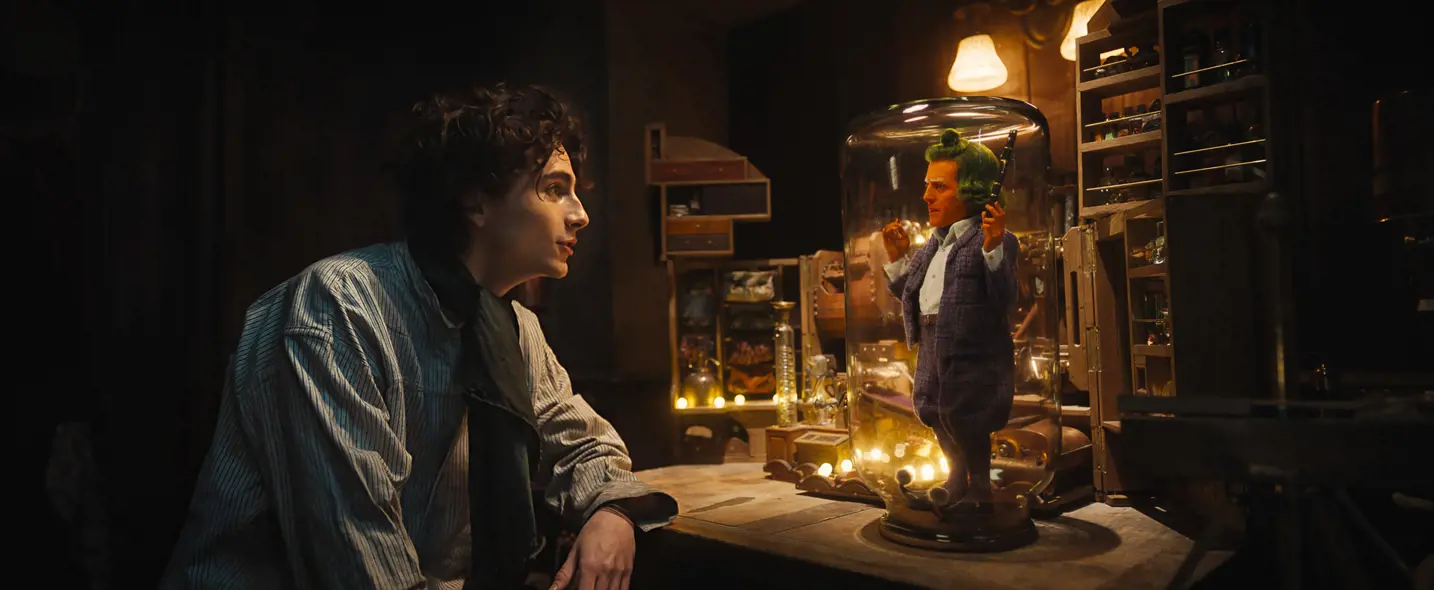 Willy Wonka scene 1 uit de film